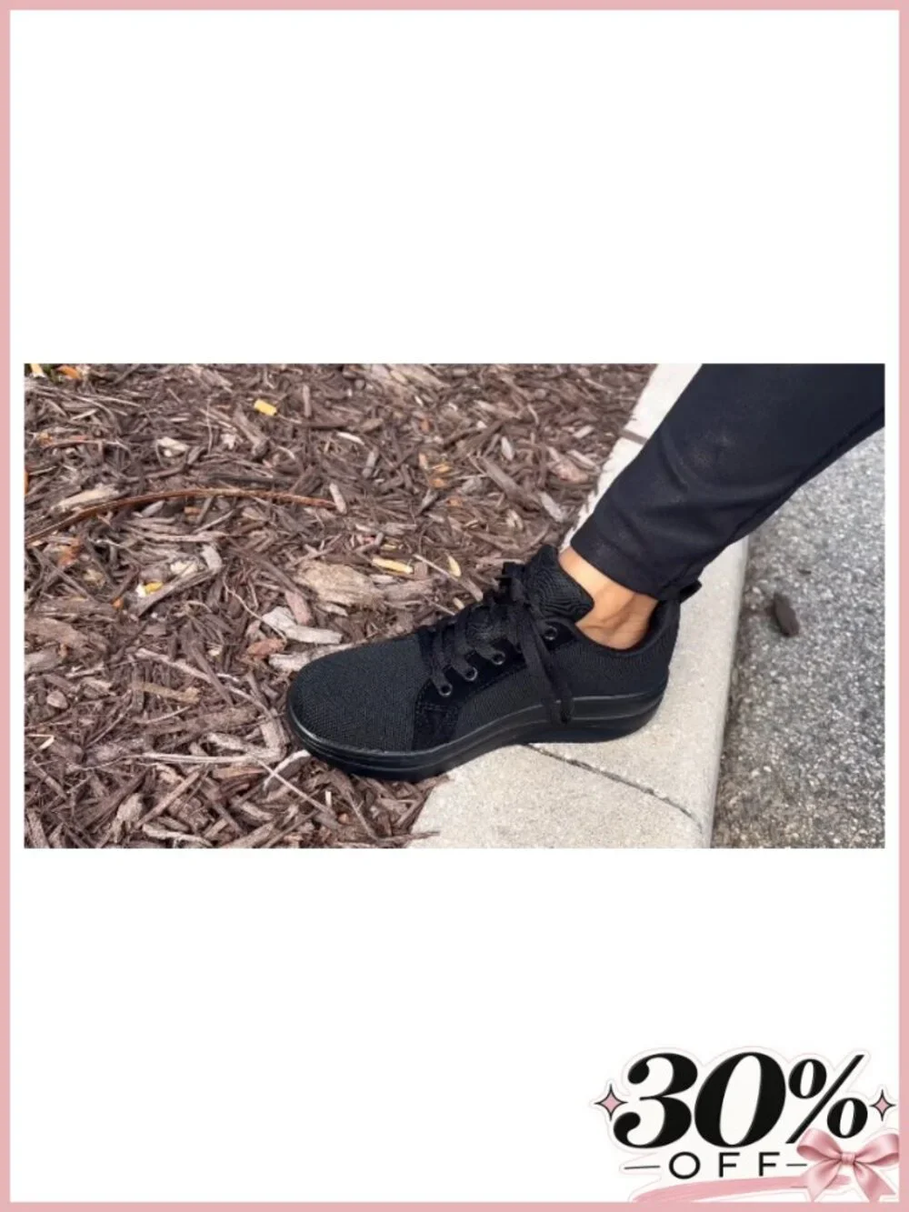 Womens Platform Walking Sneakers Comfy Rocker Bottom Athletic Shoes